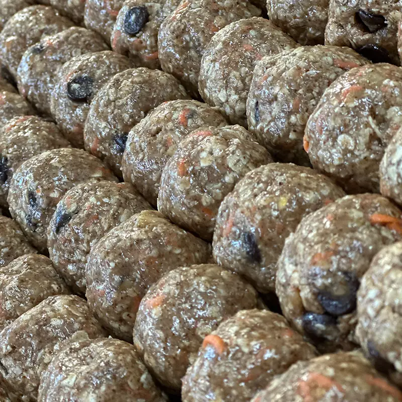 Carrot Cake Protein Balls Lazy Susan Meal Prep